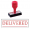 red rubber stock stamp
