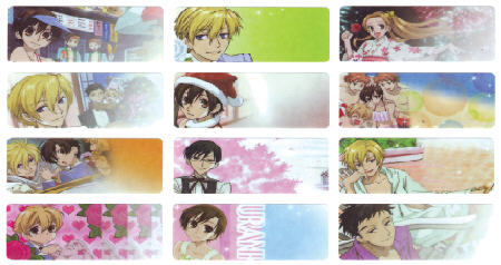 W038 樱兰高校 (大) name sticker 姓名贴纸