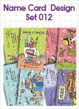 Name Card- Set 012