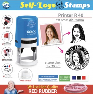 Self-Logo Stamp-Round (COLOP R40)