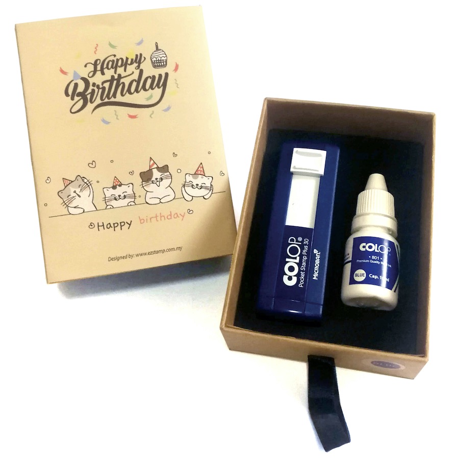 gift pack stamp