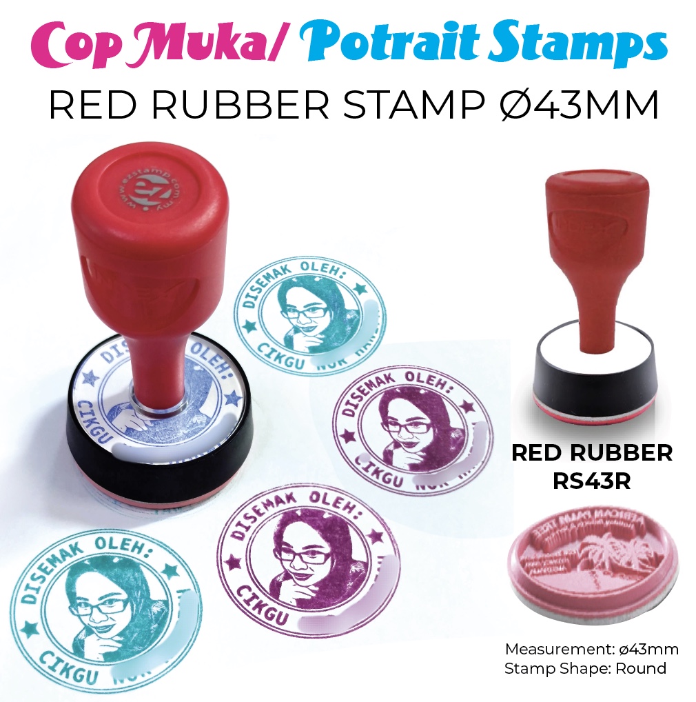 cop muka rubber stamp